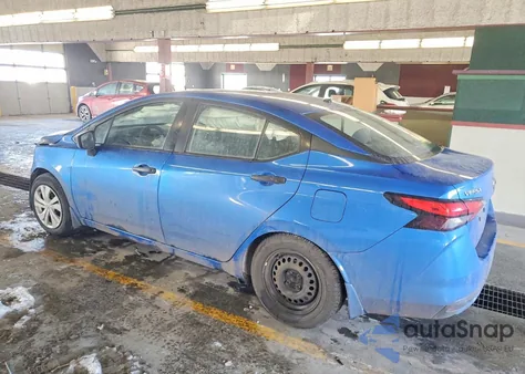 2020 Nissan Versa S z USA, uszkodzony, nr VIN 3N1CN8DV7LL832447